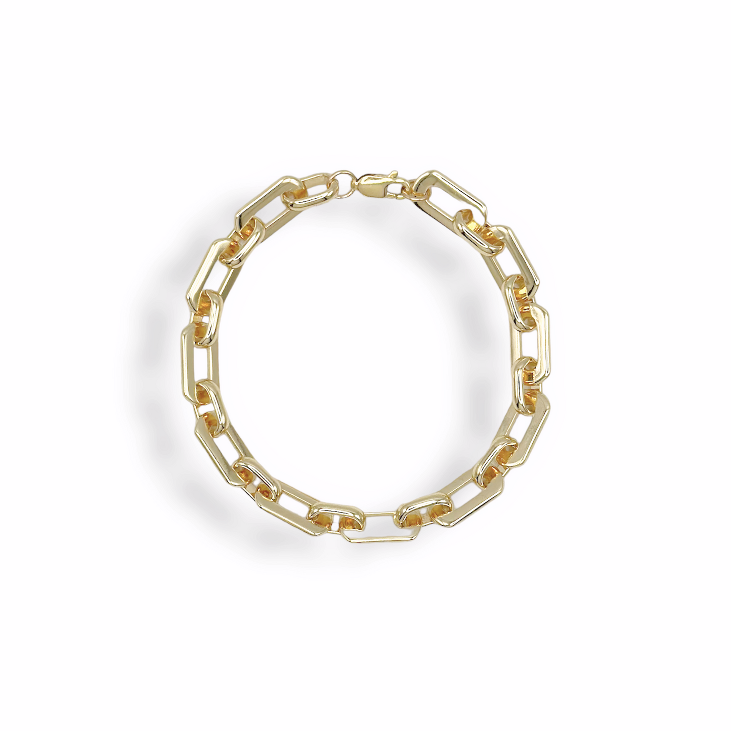 Chunky Gold Link Bracelet