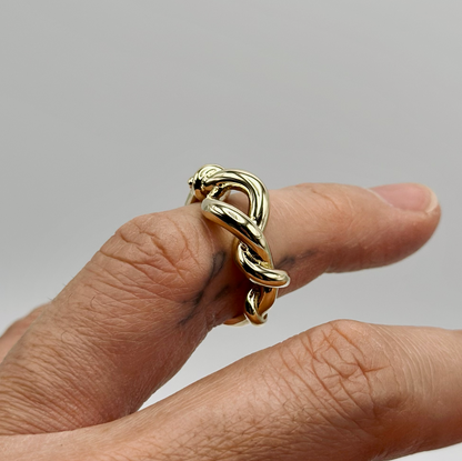 Chunky Twist Ring