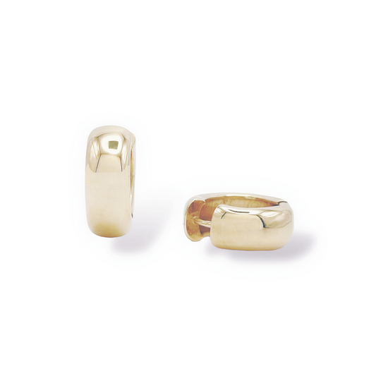 Chunky Gold Daily Huggie Earrings