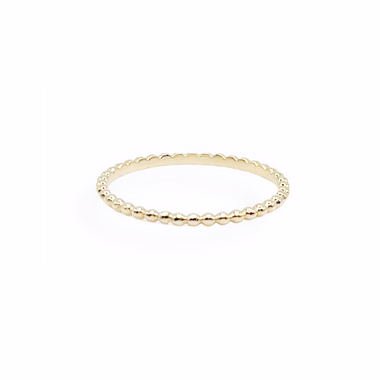 Thin Bead Ring