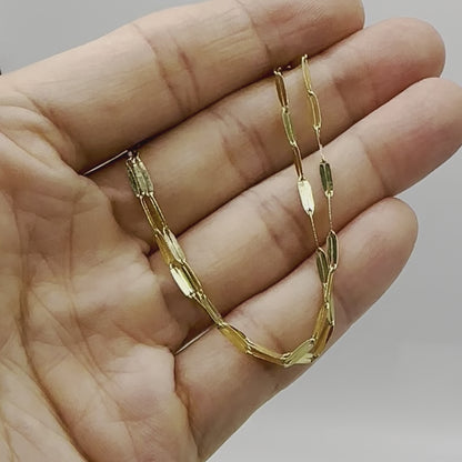 Double Leaf Chain Bracelet