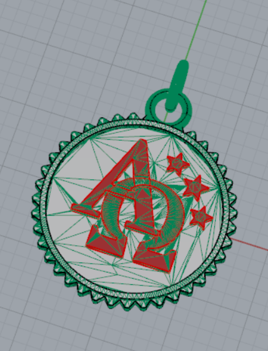 Alpha Omega Pendant